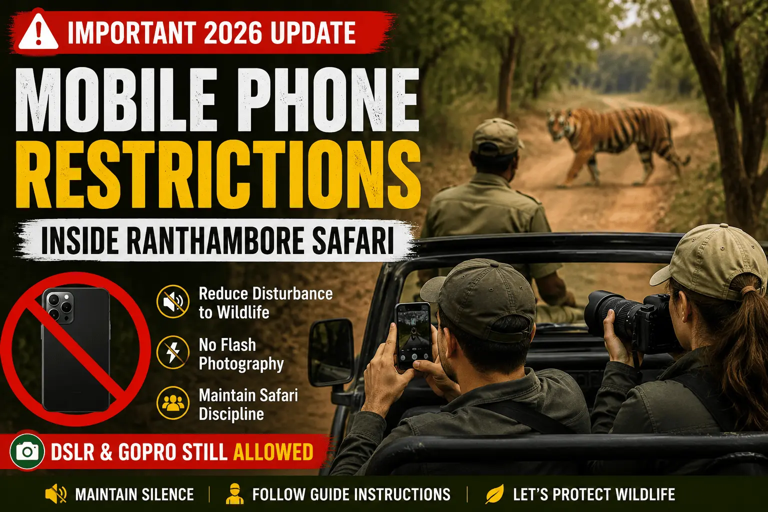 Ranthambore Rules & Regulations